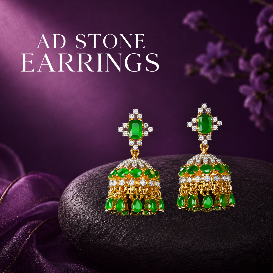 AD STONE EARRING